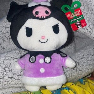 Kuromi plushy brand new. Christmas edition